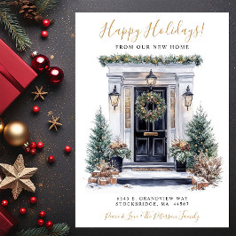 Prettige feestdagen · Nieuwe voordeur voor huis in Aankondiging