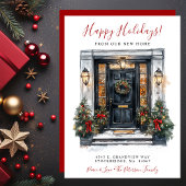 Prettige feestdagen · Nieuwe voordeur voor huis in Aankondiging