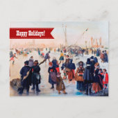 PRETTIGE FEESTDAGEN NL Fine Art Custom Kerst Kaart (Voorkant)