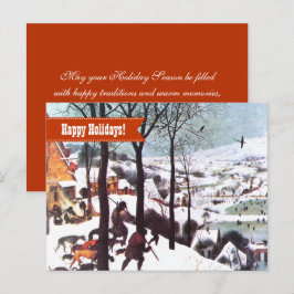 PRETTIGE FEESTDAGEN NL Fine Art Kerst Kaart