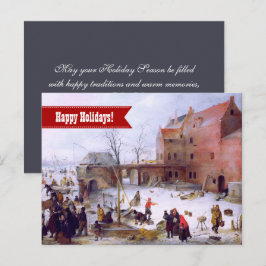 PRETTIGE FEESTDAGEN NL Fine Art Kerst Kaart