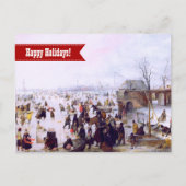 PRETTIGE FEESTDAGEN NL Fine Art Kerst Kaart (Voorkant)