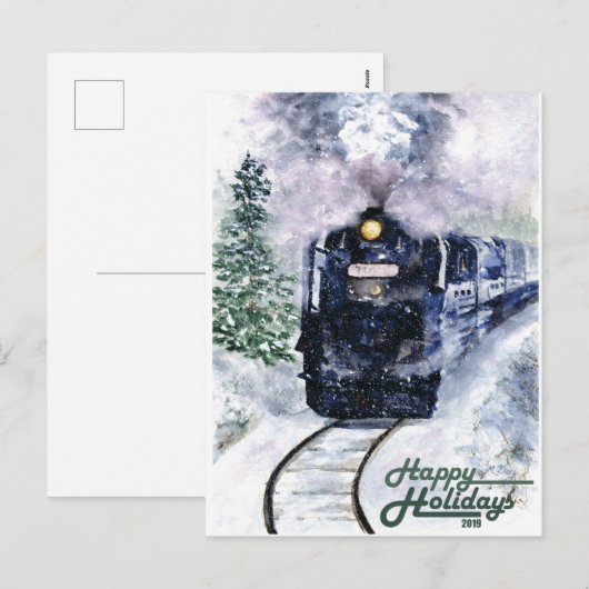 Prettige Feestdagen Northern Express (Voorkant / Achterkant)