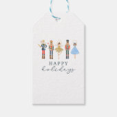 Prettige feestdagen ₩ Notenkraker Ballet Cadeaulabel (Voorkant)