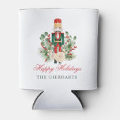 Prettige feestdagen Notenkraker Blikjeskoeler (Voorkant)