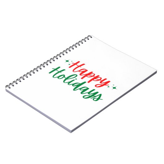 prettige feestdagen notitieboek (Linkerzijde)