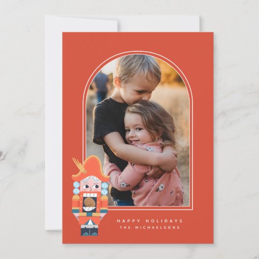 prettige feestdagen NUTCRACKER Voeg uw foto toe (Voorkant)