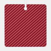 Prettige feestdagen Oh wat leuk Metalen Ornament (Achterkant)