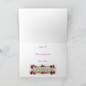 prettige feestdagen "OK" elegante feestelijke bood (Binnen)