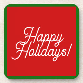 prettige feestdagen Onderzetters