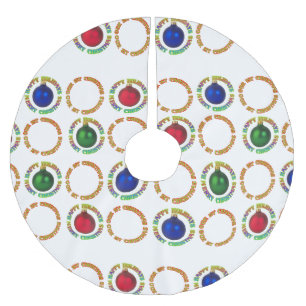 prettige feestdagen ons eerste kerstblauw kerstboom rok