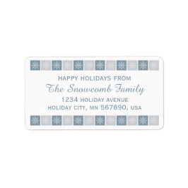 prettige feestdagen "op maat gemaakte tekst adrese etiket