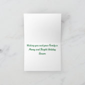 Prettige feestdagen Origineel kunstwerk Kaart (Binnen)