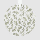 Prettige feestdagen Ornament Feestelijke krans (achterkant)