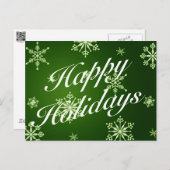 prettige feestdagen overeenkomende objecten - groe (Voorkant / Achterkant)