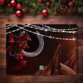 prettige feestdagen Paarden en Hoefijzers Kerstmis