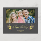 Prettige feestdagen Pandemic Classic Aankondigingskaart (Voorkant)