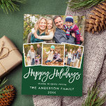 Prettige feestdagen Penseelscript Briefkaart<br><div class="desc">Prettige feestdagen Briefkaart Penseelscript</div>