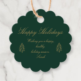 prettige feestdagen persoonlijke cadeauLabel Bedankjes Labels