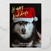 prettige feestdagen Persoonlijke foto (Voorkant)