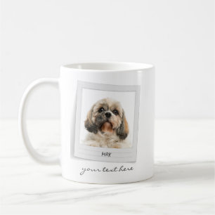 prettige feestdagen Pet Photo Lijst Persoonlijke h Koffiemok