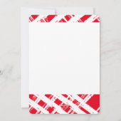 prettige feestdagen PHOTO modern kalligrafie rood Feestdagenkaart (Achterkant)