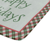 prettige feestdagen Pijnland Snijplank (Hoek)