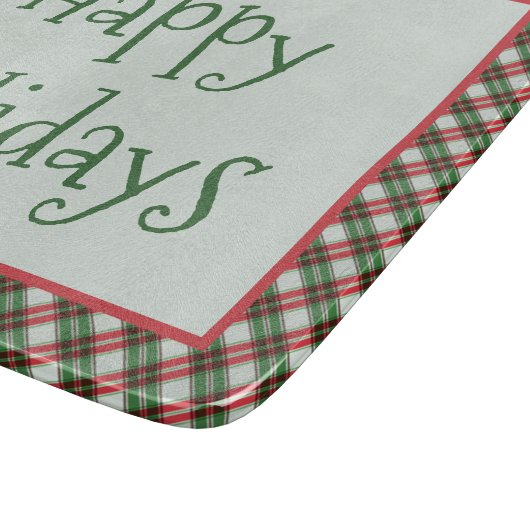 prettige feestdagen Pijnland Snijplank (Hoek)