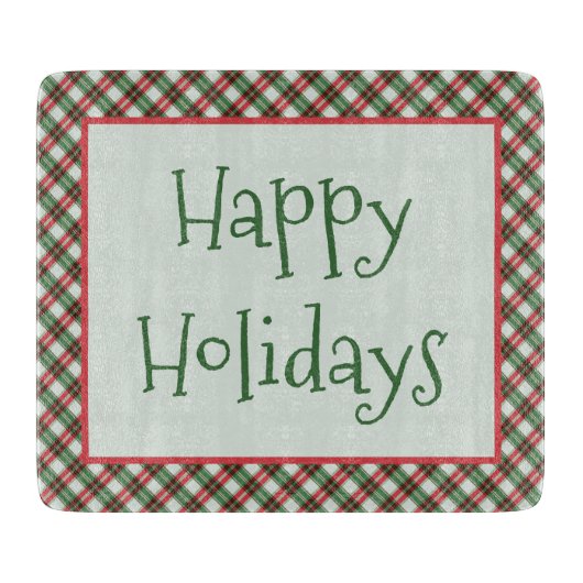 prettige feestdagen Pijnland Snijplank (Voorkant)