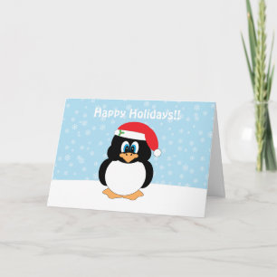 Prettige feestdagen Pinguïn Christmas Kaart