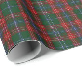 Prettige feestdagen Plaid ~ Christmas Plaid Rood G Cadeaupapier (Rol Hoek)