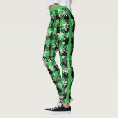  Prettige feestdagen Plaid "?" Leggings (Links)