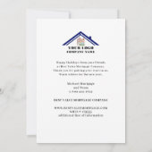 Prettige feestdagen Platte Waterverf Feestdagenkaart (Achterkant)