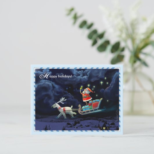 Prettige feestdagen (plural:) (Staand voorkant)