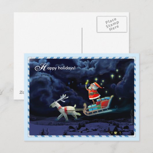 Prettige feestdagen (plural:) (Voorkant / Achterkant)