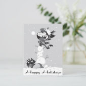 Prettige feestdagen (plural:) (Staand voorkant)