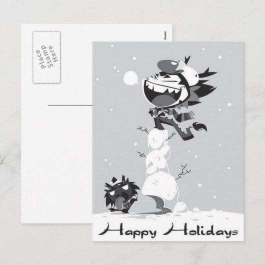 Prettige feestdagen (plural:) (Voorkant / Achterkant)