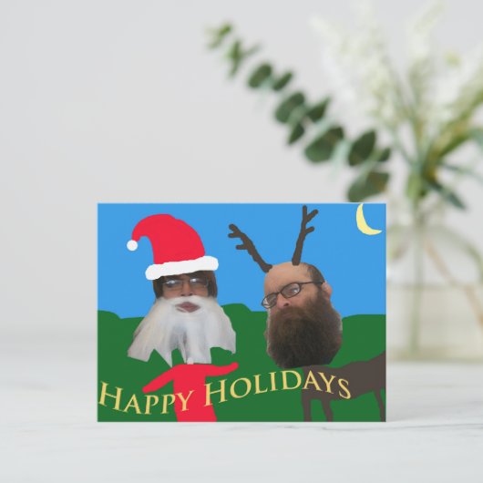 prettige feestdagen (plural:) 1 (Staand voorkant)