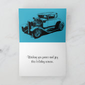 Prettige feestdagen (plural:) 1931 de Coupé van 5 Kaart (Binnen)