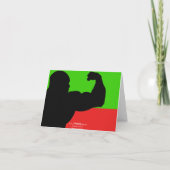 Prettige feestdagen (plural:) Bodybuilder 3 van de (Achterkant)