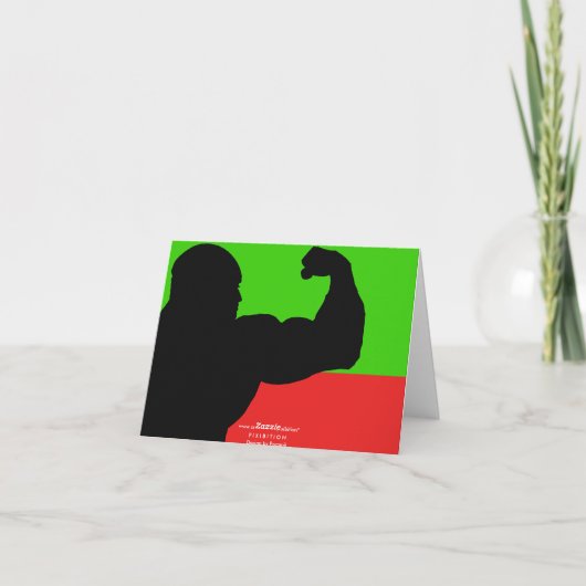 Prettige feestdagen (plural:) Bodybuilder 3 van de (Achterkant)