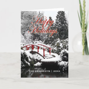 Prettige feestdagen (plural:) - de brug en de kaart