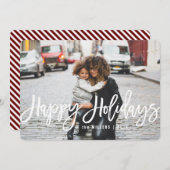 Prettige feestdagen (plural:) de horizontale Kaart