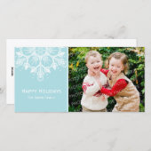 Prettige feestdagen (plural:) de Kaart van de Foto (Voorkant / Achterkant)