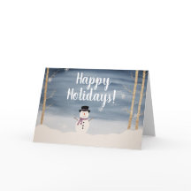 Prettige feestdagen (plural:) de Kerstkaart van de