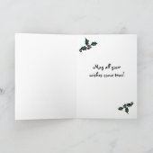 Prettige feestdagen (plural:) de Kerstkaart van de Kaart (Binnen)