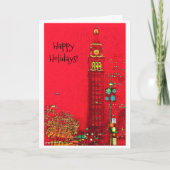 Prettige feestdagen (plural:), de Toren van Daniel (Voorkant)