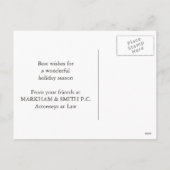 Prettige feestdagen (plural:) de Vaste Schalen van (Achterkant)