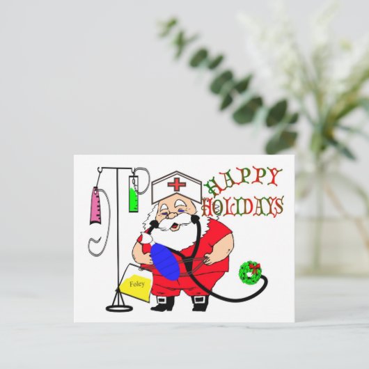 PRETTIGE FEESTDAGEN (PLURAL:) DE VERPLEEGSTER VAN (Staand voorkant)