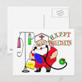 PRETTIGE FEESTDAGEN (PLURAL:) DE VERPLEEGSTER VAN (Voorkant / Achterkant)